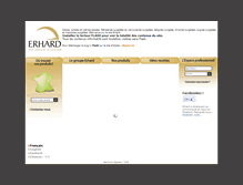 Tablet Screenshot of glaces-erhard.com